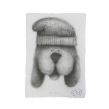Load image into Gallery viewer, Peace Dog Beanie- 22x30in
