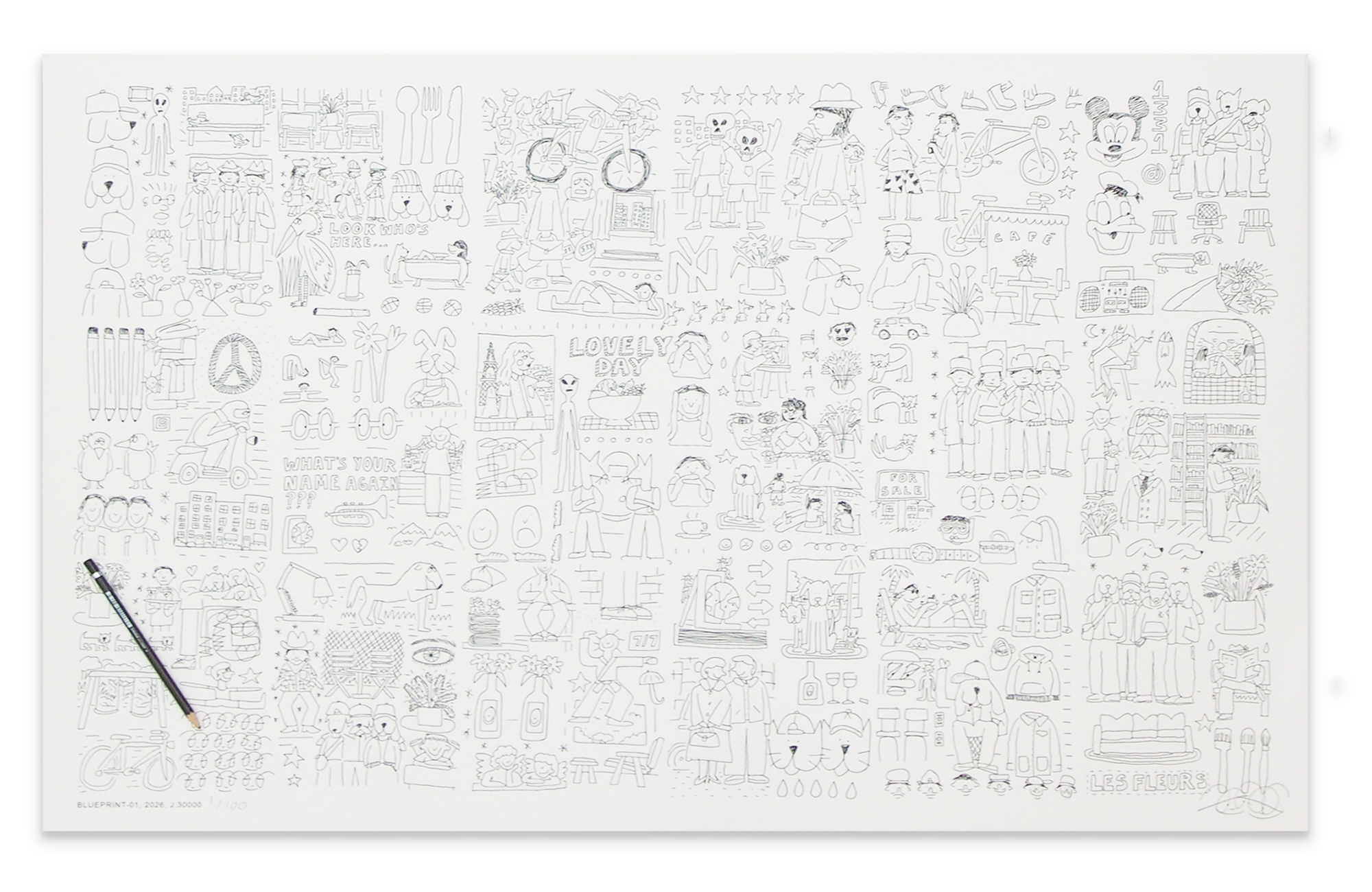 J.30000 絵　ポスター Original drawings & more – j30000