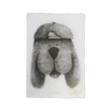 Load image into Gallery viewer, Peace dog Backward cap - 22x30in
