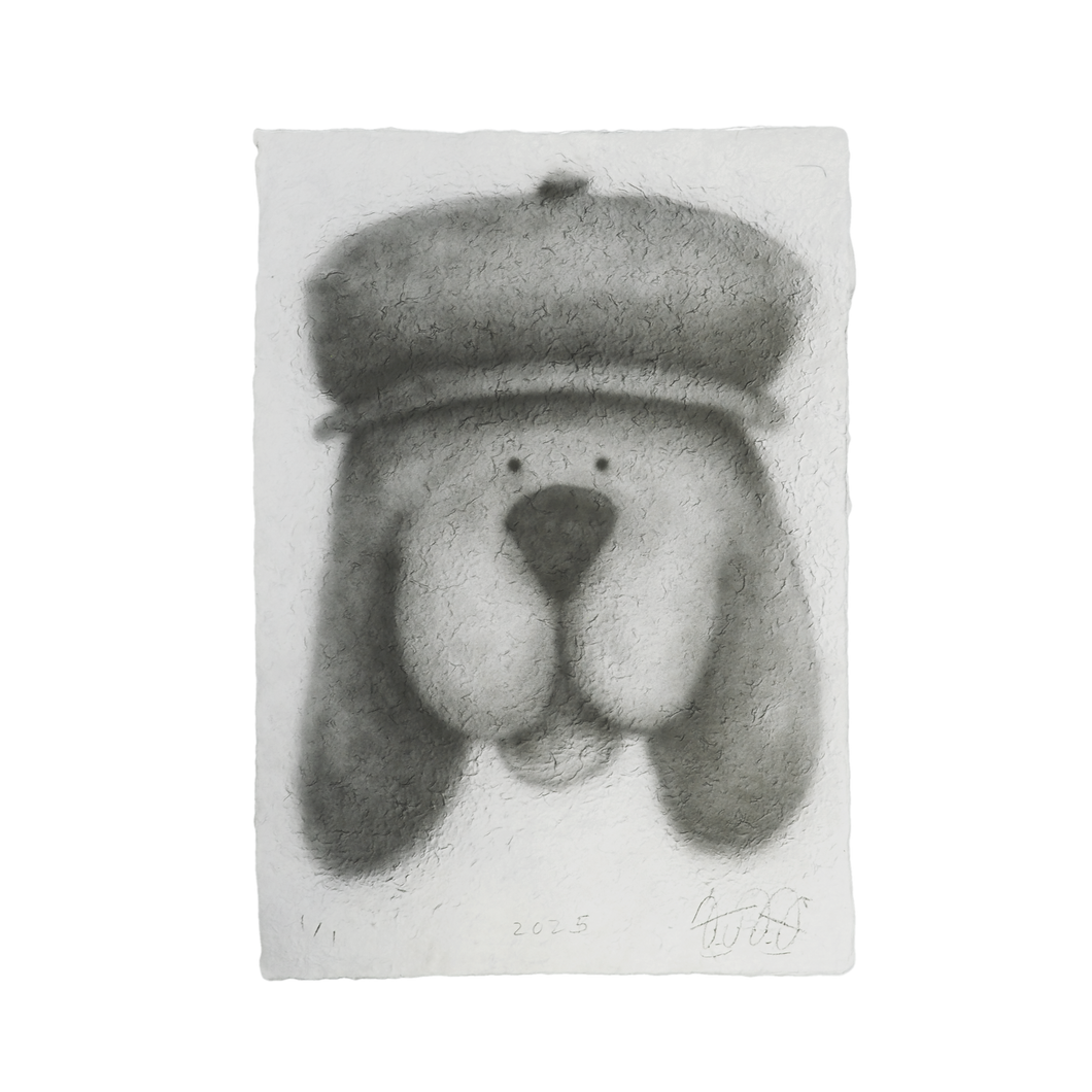 Peace dog Newsboy cap - 22x30in