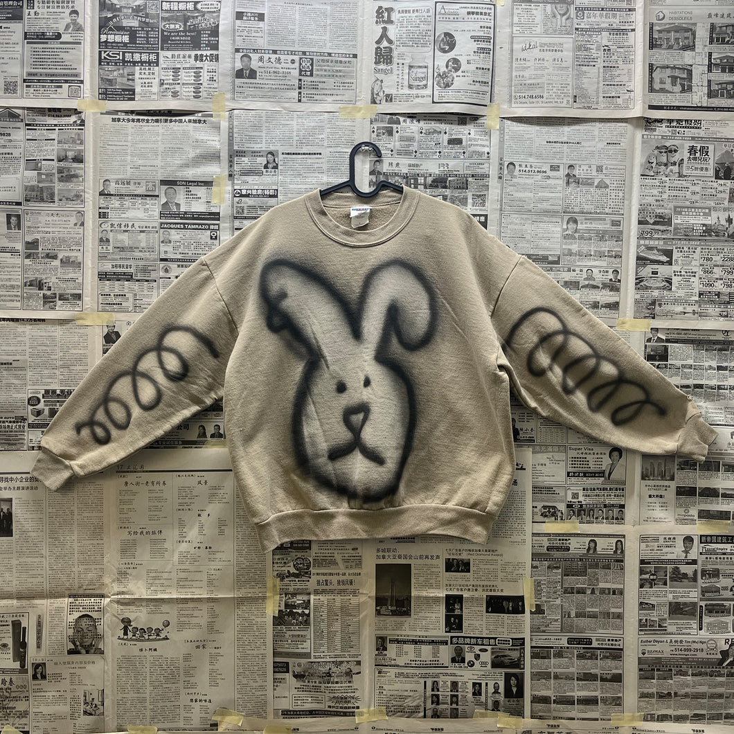 Bunny sweatshirt - XLarge - Sand
